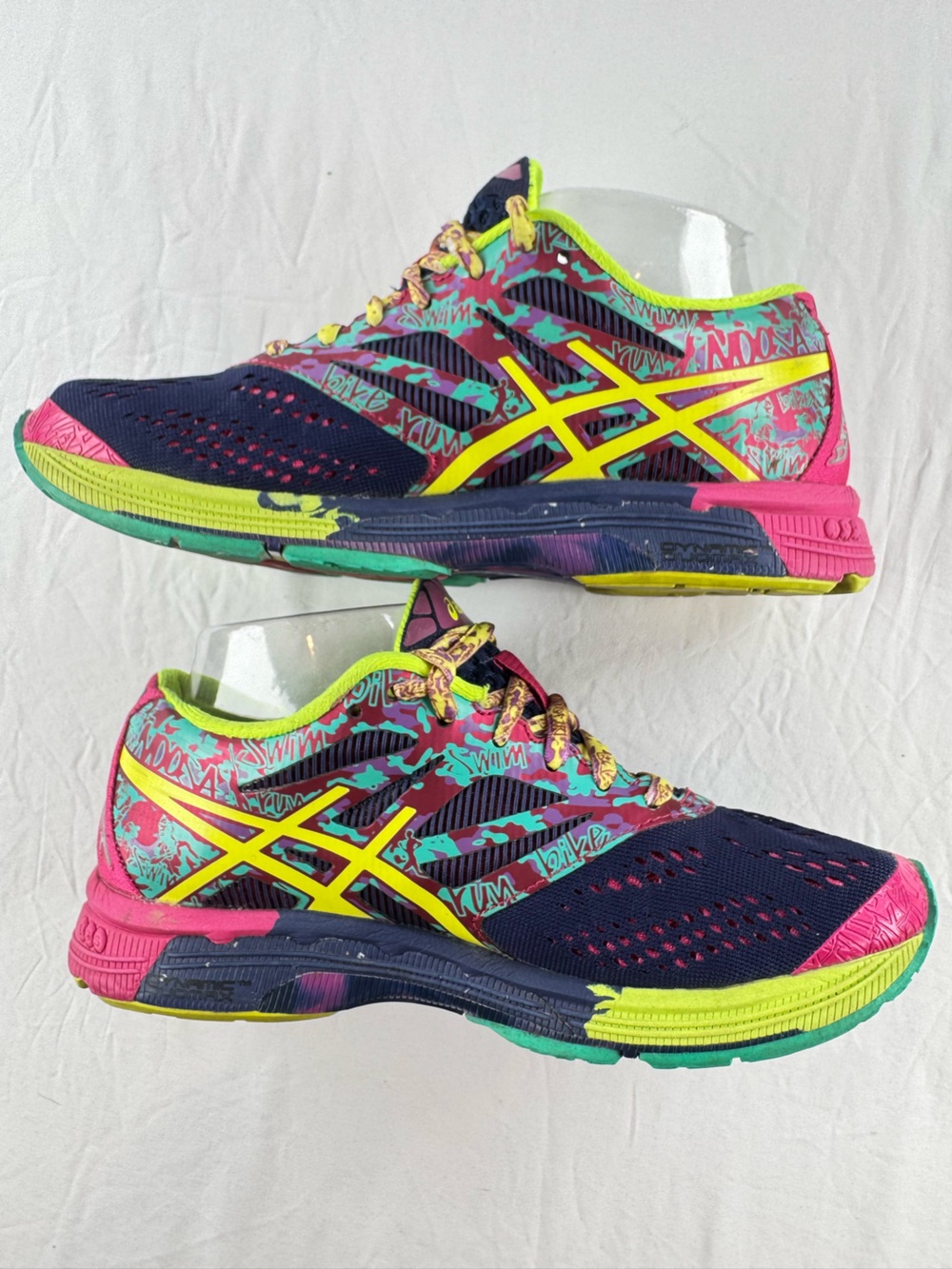 ASICS GEL-Noosa Tri 10 Women's Running Shoes Size 6 Multicolor T580N Graphic - Picture 4 of 8